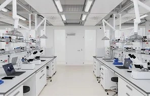 testing area